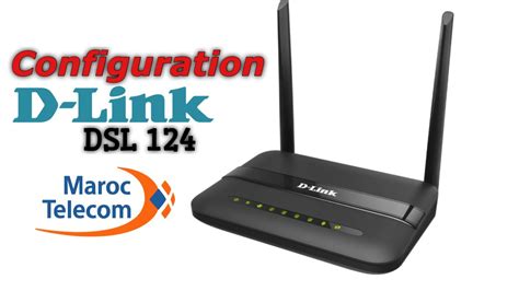 Configuration Routeur D Link DSL 124 YouTube