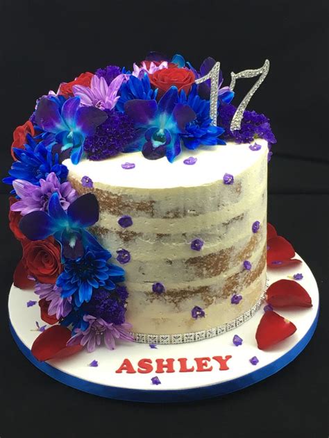 Semi Naked Caramel Cake With Fresh Flowers Fresh Flower Cake Cake Caramel Cake