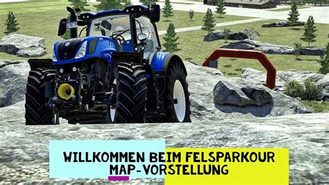 Farming Simulator Fels Parkour Map Vorstellung Youtube