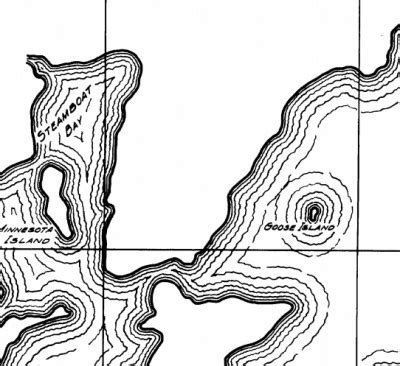 Leech Lake Maps - Depth, Vegetation & Topography - Leech Lake Tourism ...