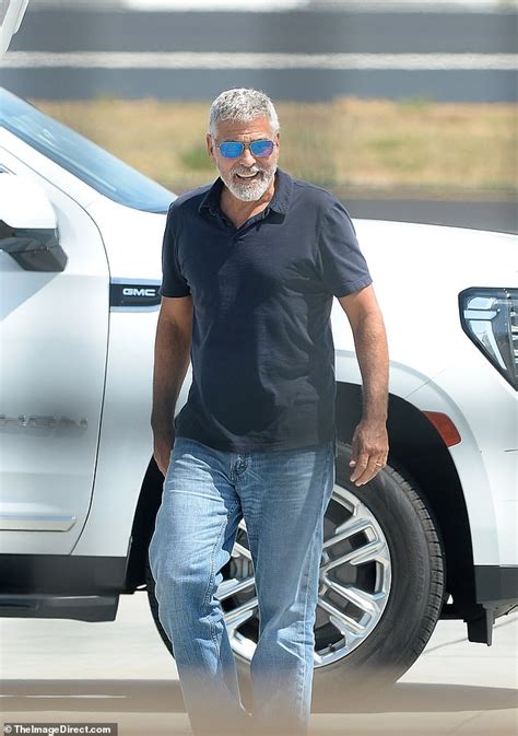 George Clooney and wife Amal coordinate in denim in LA - Hot Lifestyle News