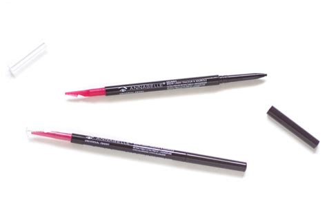 Thenotice Annabelle Skinny Brow Liner In Universal Ebony Review Swatches Photos One In