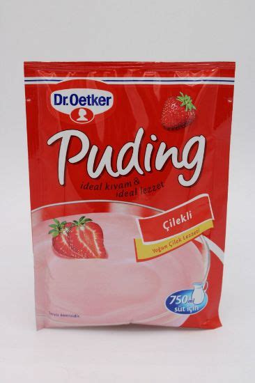 Yilmaz Feinkost GmbH Dr Oetker Strawberry Pudding 125g