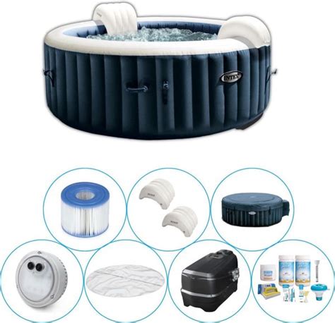 Intex Purespa Jacuzzi X Cm Donkerblauw Persoons