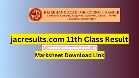 Jacresults Result Release Date Jac Th Result