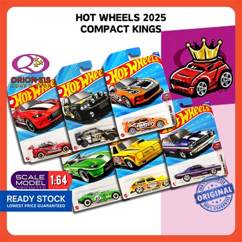 Hot Wheels Compact Kings Toyota Gr Ford Escort Mazda Mx Miata Chevy Rrroadster