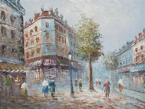 Caroline Burnett American Artist Known For Her Impressionist Street