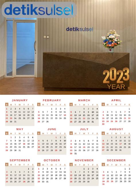 Kalender Tahun 2023 Lengkap Dengan Hari Libur Nasional Dan Cuti Bersama