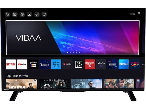 TOSHIBA 43QV2363DAW QLED TV (Flat, 43 Zoll / 109,22 cm, UHD 4K, SMART ...