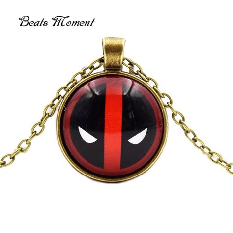 Deadpool Halskette B M 2016 Heißer Verkauf Vintage Antikes Kupfer