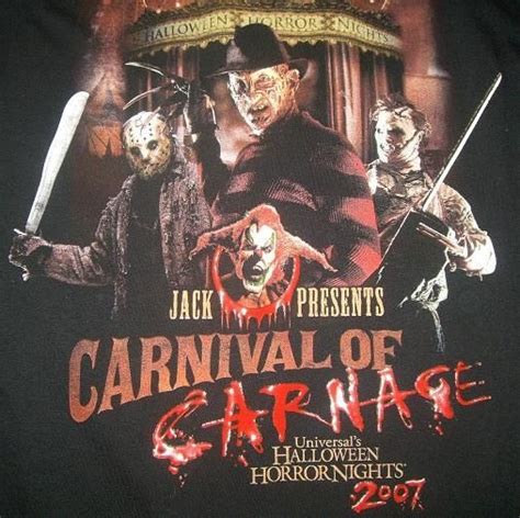 Universal Studios Halloween Horror Nights 2007 Carnival Of Carnage