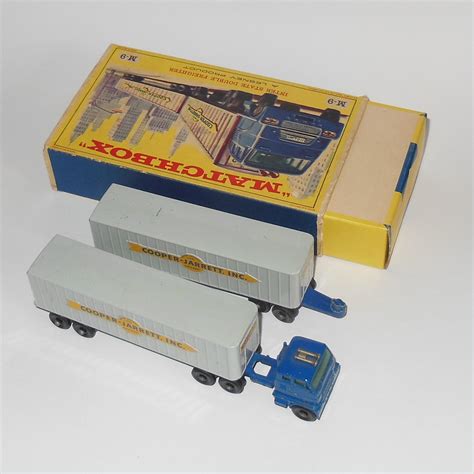 Matchbox Lesney Major Pack Inter State Double Freighter Late Issue