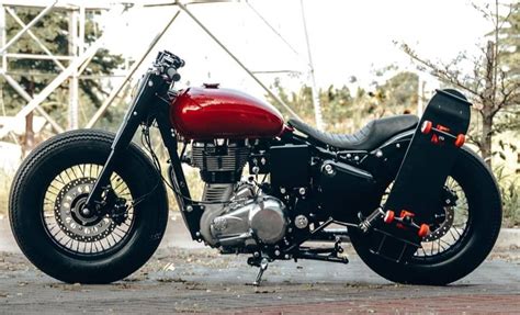 This Badass Bobber Is Actually A Royal Enfield Classic 500