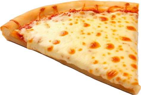 Ai Generated Slice Of Cheese Pizza Png Png