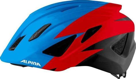 Alpina Kask Rowerowy Alpina Pico Niebiesko Czerwono Czarny P Ysk