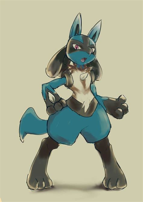 Pin De Lluvia Goch En Lucario Pokemon Especial Pokemon Personajes