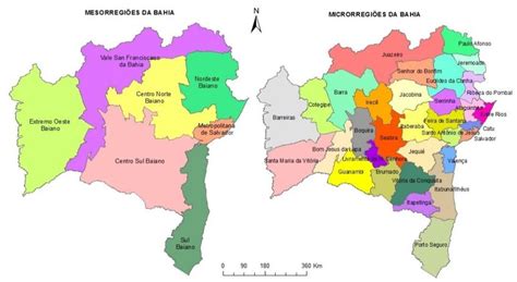 Mesorregiões E Microrregiões Do Estado Da Bahia Download Scientific