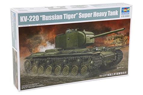 Trumpeter Kv Russian Tiger Super Heavy Tank Armor Model Kit