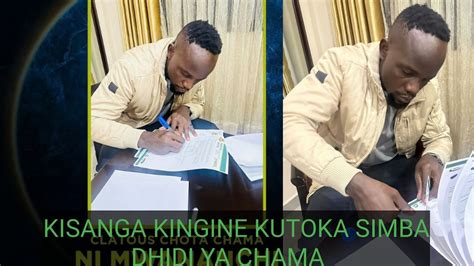 Breaking Mpaka Sasa Simba Hawaja Verify Kwamba Chama Ni Mchezaji