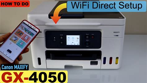 canon maxify gx  wifi direct setup wireless direct setup