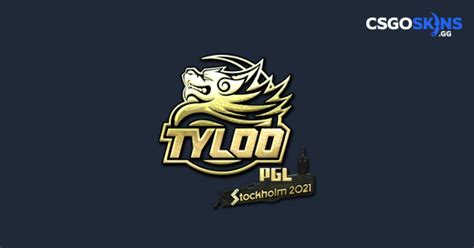 Sticker Tyloo Gold Stockholm 2021 CSGOSKINS GG