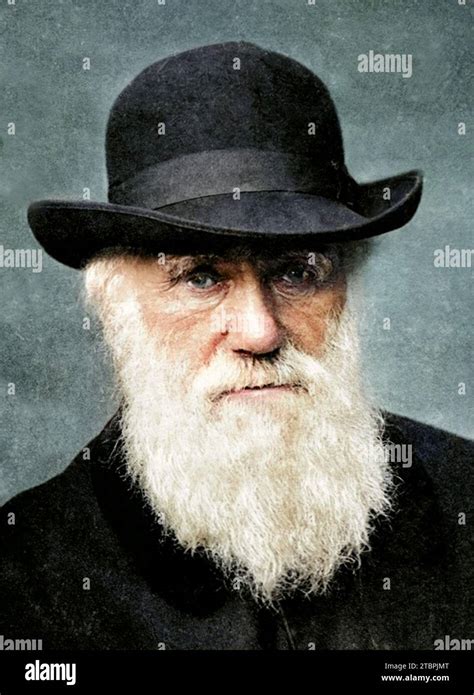 Charles Darwin Portrait Color Hi Res Stock Photography And Images Alamy