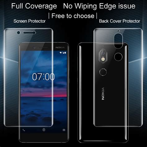 For Nokia Back Film Imak Hydrogel Ii Full Coverage Soft Protective