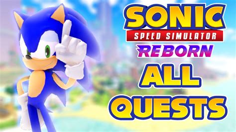 Sonic Speed Simulator Green Hill All Quests Youtube