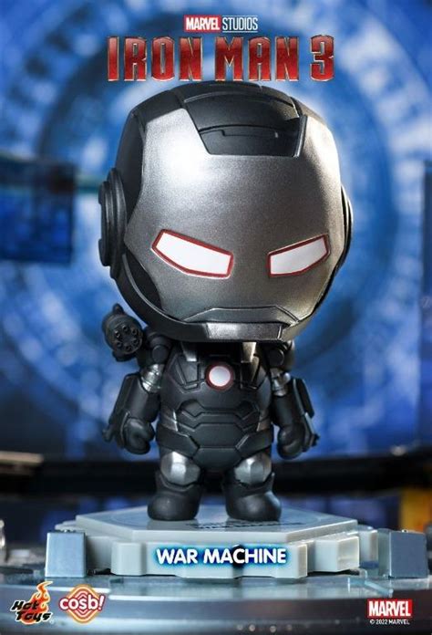 現貨Hot Toys 鐵甲奇俠3 鐵甲奇俠Cosbi 盲盒公仔套裝 Hot Toys Iron Man 3 Iron Man 3 Cosbi Bobble Head