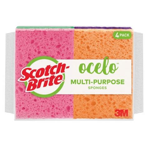 Scotch-Brite® Ocelo™ Multi-Purpose Sponges, 4 pk - Ralphs