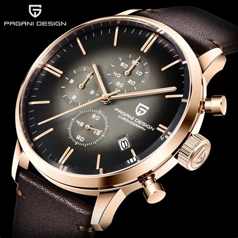 Pagani Design Reloj Anal Gico De Cuarzo Para Hombre Accesorio De Pulsera Resistente Al Agua Con