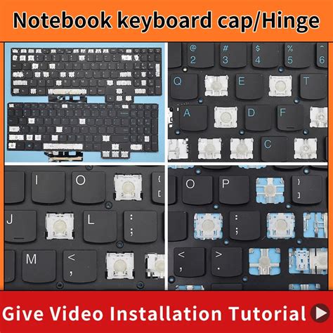 Bisagra De Tapa De Tecla De Repuesto Para Teclado Lenovo IdeaPad Gaming