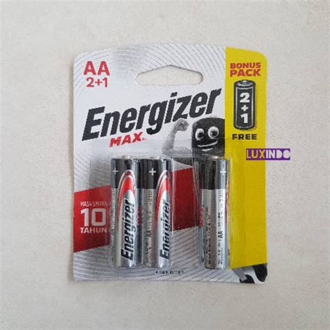 Jual Baterai Battery Batere Energizer Max Aa Isi Pcs V Shopee