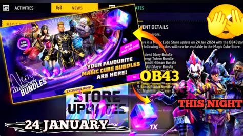 Next Magic Cube Store Update Free Fire New Magic Cube Bundles Next