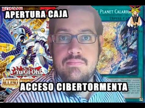 Apertura Caja Yu Gi Oh Acceso Cibertormenta Por Ifcpotter 1080P