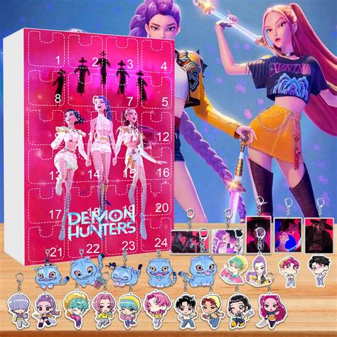 KPop Demon Hunters Keychain Toys Advent Calendar 2026 | Advent Calendars Club