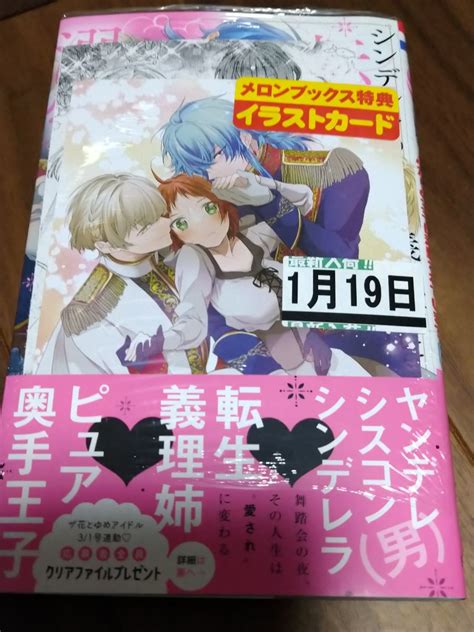 【未使用】シンデレラの義理姉 あね に転生したけどふたりの王子に溺愛されています 1 月永遠子 花とゆめcomics Special メロン