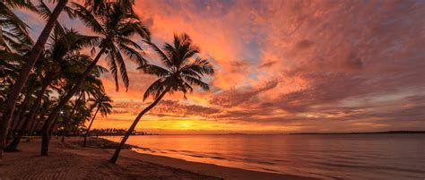 Sunset on Fiji beach - Carol Kent Yacht Charters International | Luxury ...