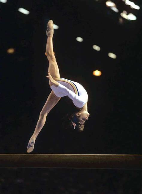 Nadia Comaneci Montreal Summer Olympics Aug 2 1976 Olympic