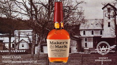 Makers Mark Kentucky Straight Bourbon Whiskey Martins Feine Geister