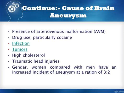 Ppt Brain Aneurysm Powerpoint Presentation Free Download Id7435156