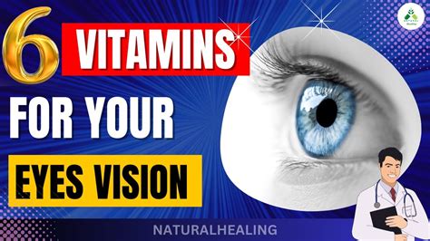 Top 6 Vitamins For Better Vision Boost Your Eyesight Naturally Youtube