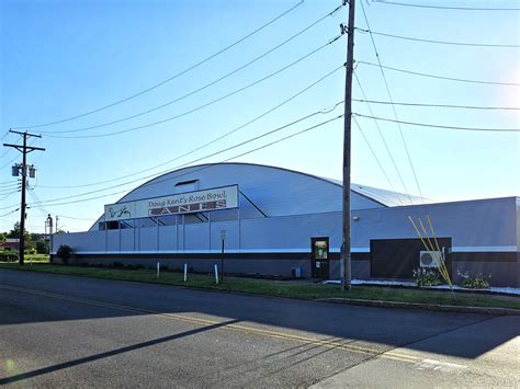 Doug Kent's Rose Bowl Lanes, 175 West Miller St is being painted