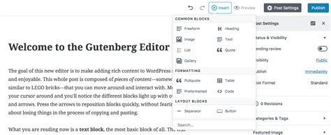 Wordpress New Gutenberg Editor Now Available As A Plugin For Testing