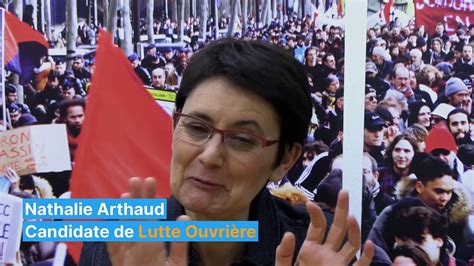 Nathalie Arthaud candidate Lutte Ouvrière à la Présidentielle 2022