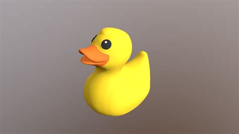 Rubber Duck Download Free 3d Model By Emilsvfx [a84cecb] Sketchfab