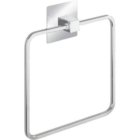 WENKO Porte Serviette Salle De Bain Mural Quadro Anneau Porte