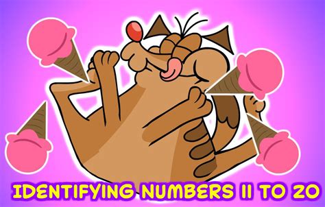 Identifying Numbers 11 To 20 Game Ice Cream Bonanza Mindly Games