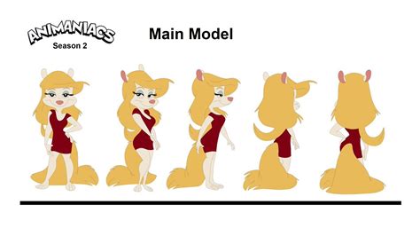 Animaniacs Reboot Minerva Mink Season Main Model Animaniacs