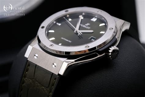 Hublot Classic Fusion Titanium Green Mm Oriental Horology